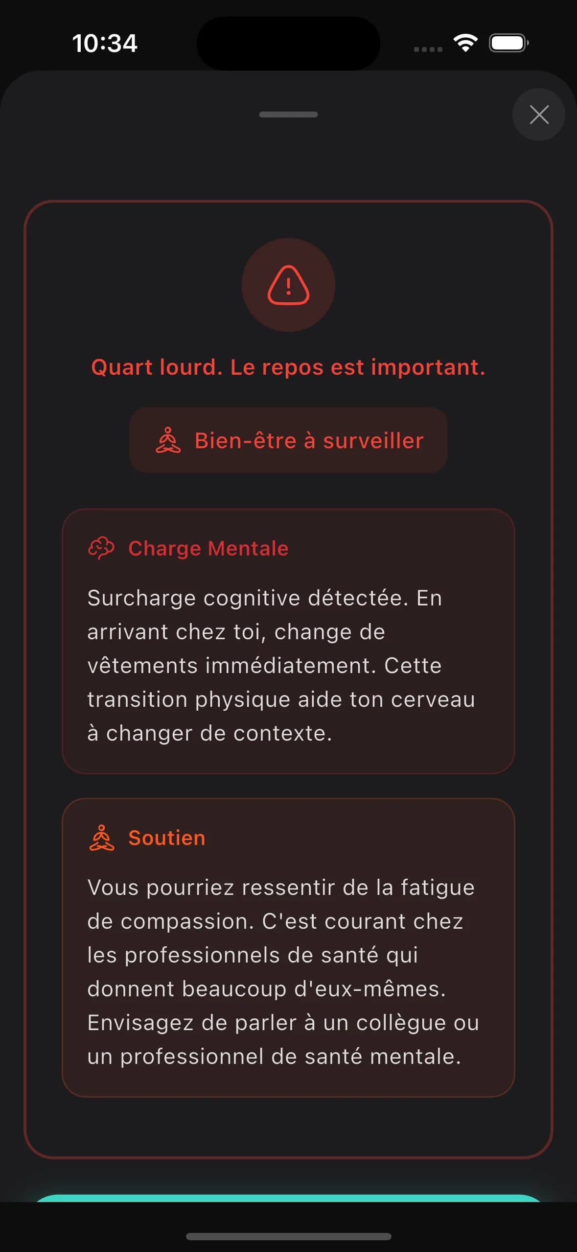 Décompressez et réfléchissez